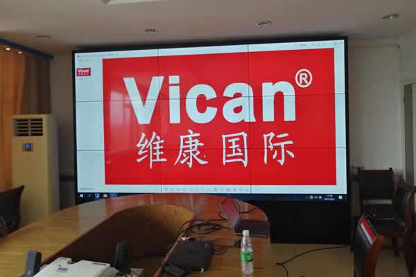 科技展廳引進(jìn)液晶拼接屏顯示系統(tǒng)，提高品味與檔次